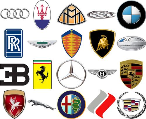 expensive car symbols