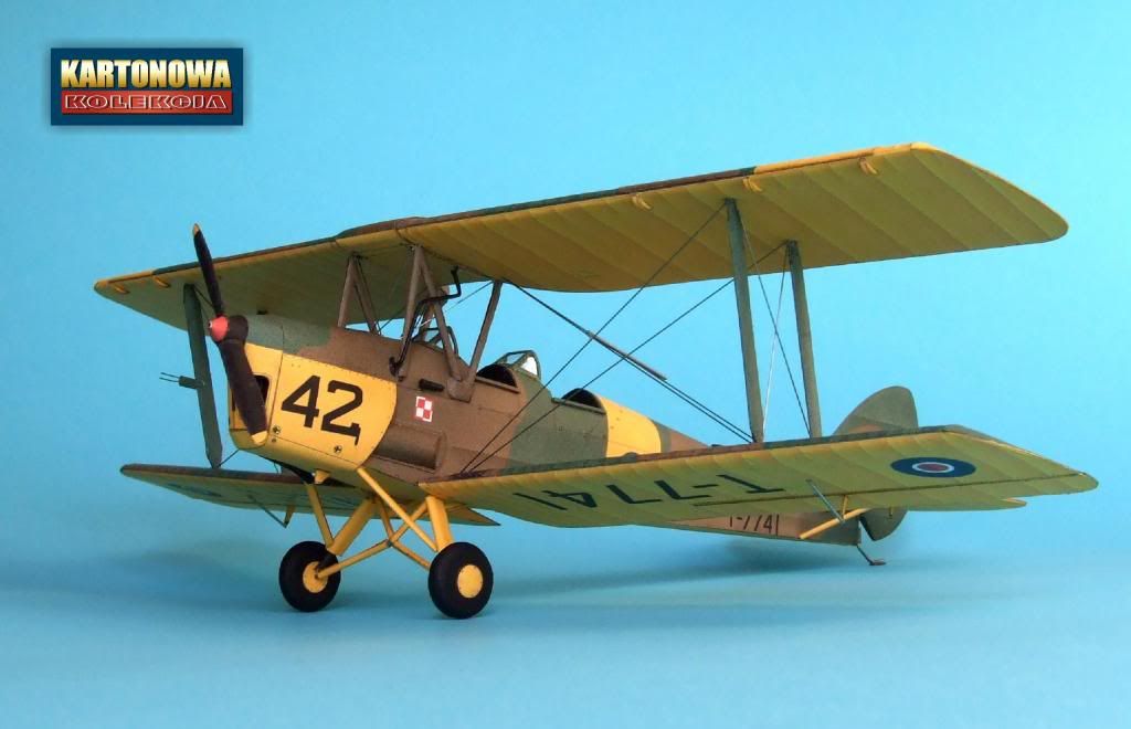 [NOWOŚĆ] DH-82A Tiger Moth - Kartonowa Kolekcja nr 18