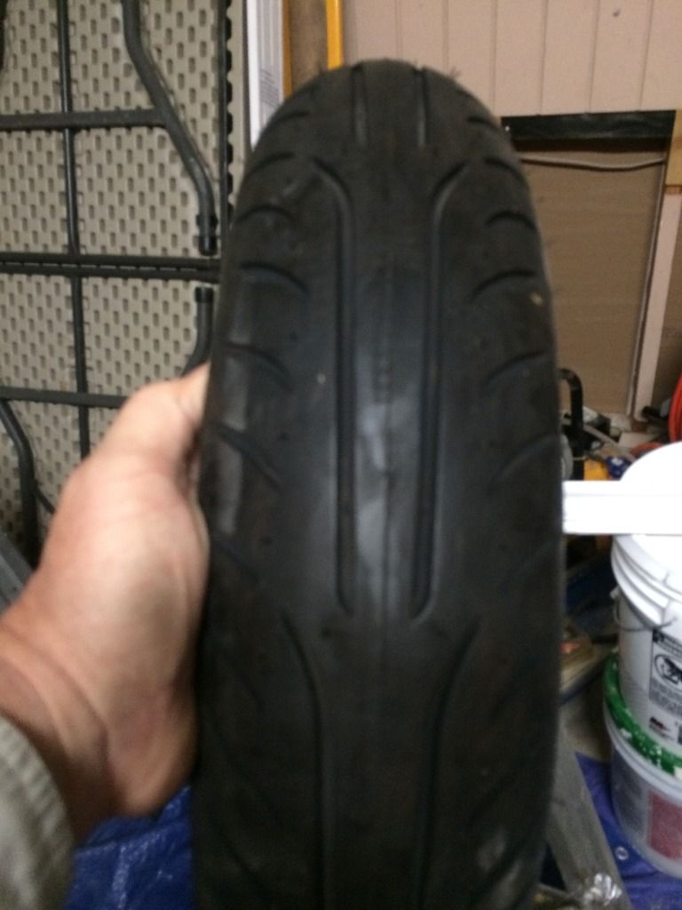 Front Tire Installed Backwards Suzuki Burgman USA Forum