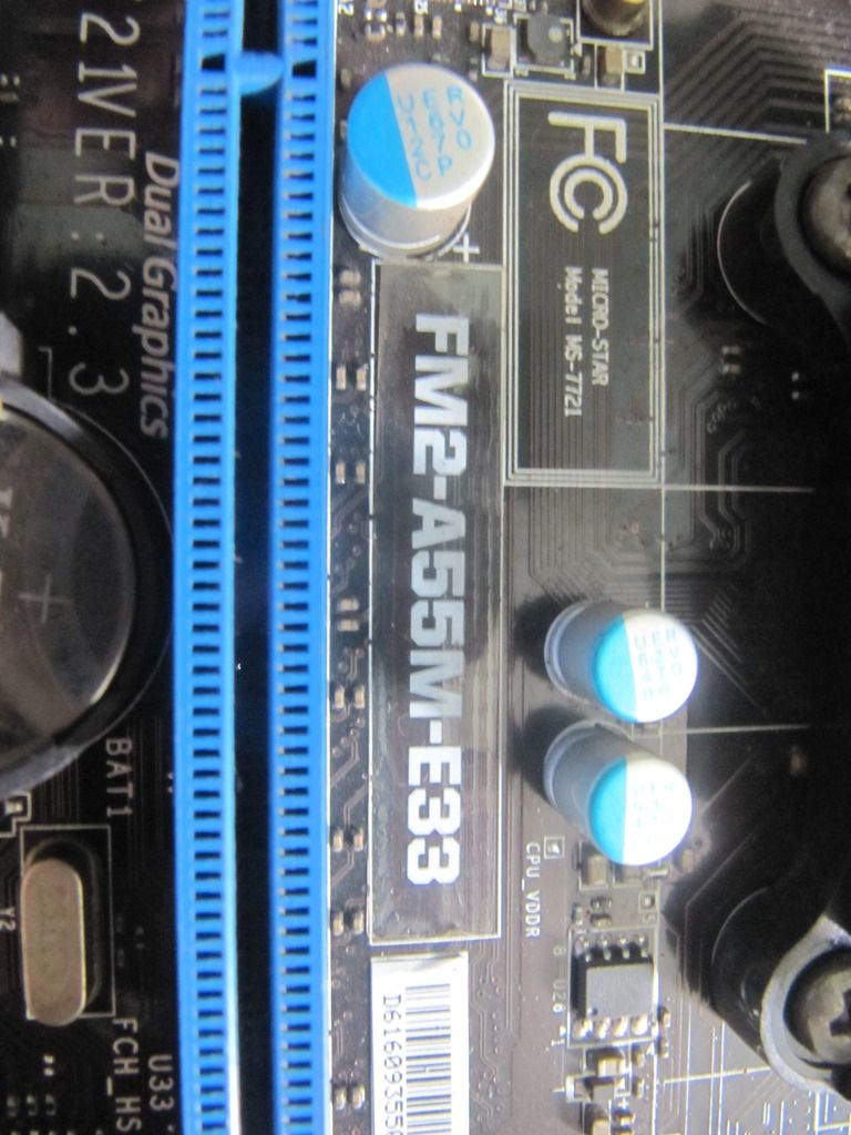 60 Combo Main msi A55M-P33 và cpu A8 5600k - 2