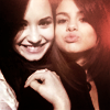 Selena And Demi icon