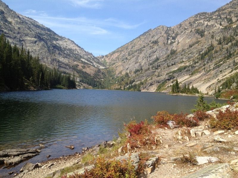 Rock Lake Backpacking Trip Cabinet Mountains Wilderness German