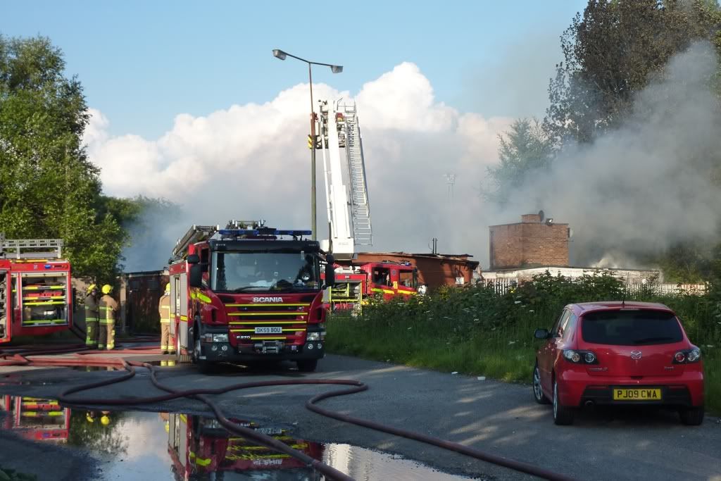 Knowsley Road Fire