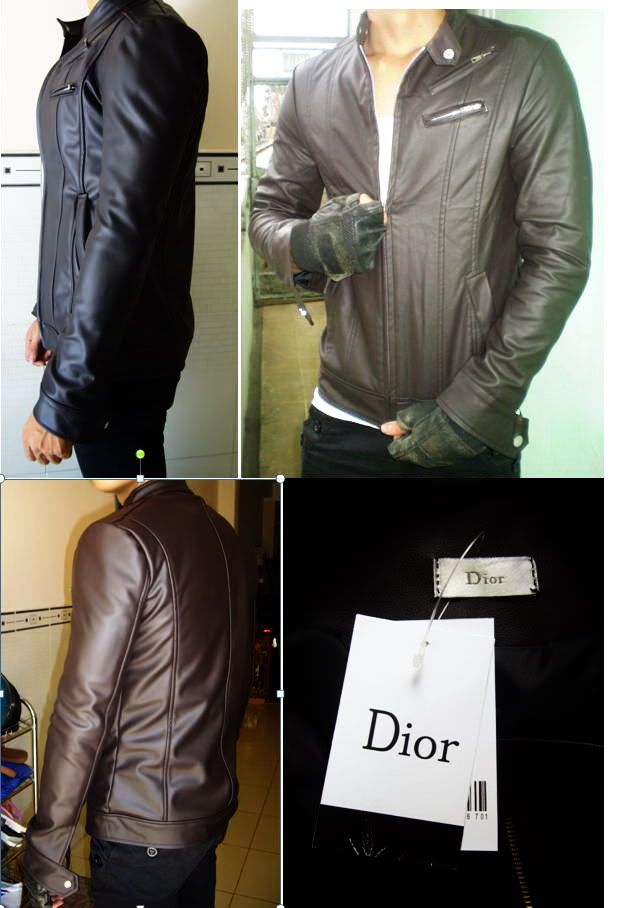 áo khoác da dior cho nam (hình thật 100%) , chưa hề có đối thủ xứng tầm cạnh tranh . áo khoác da dior cho nam (hình thật 100%) , chưa hề có đối thủ xứng tầm cạnh tranh .