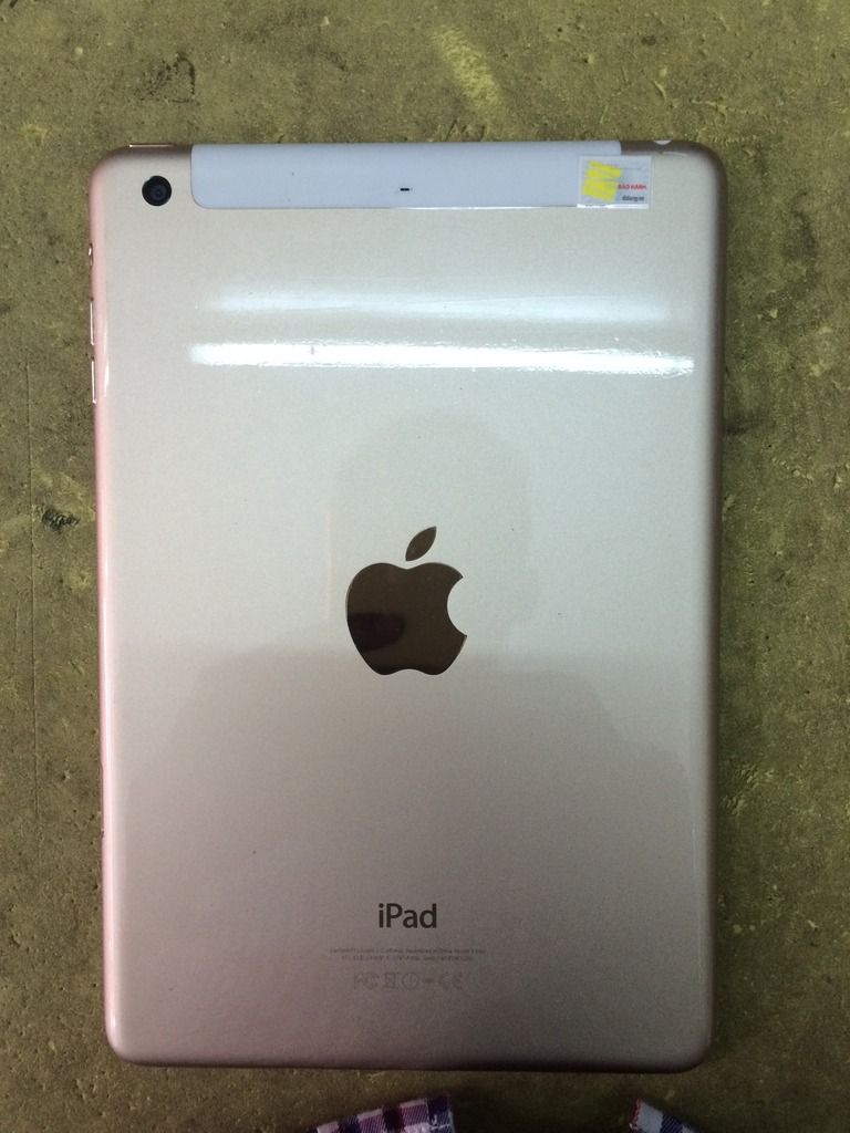 Cần bán ipad mini 3, 128G, 4G, Gold - 3