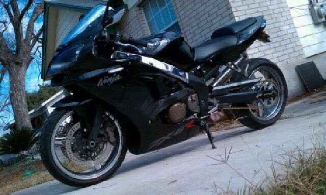 Blacked Out Zx6R