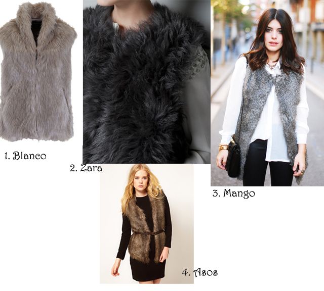 shopping fur vest