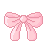 pink bow pixel photo:  19ay4o.gif