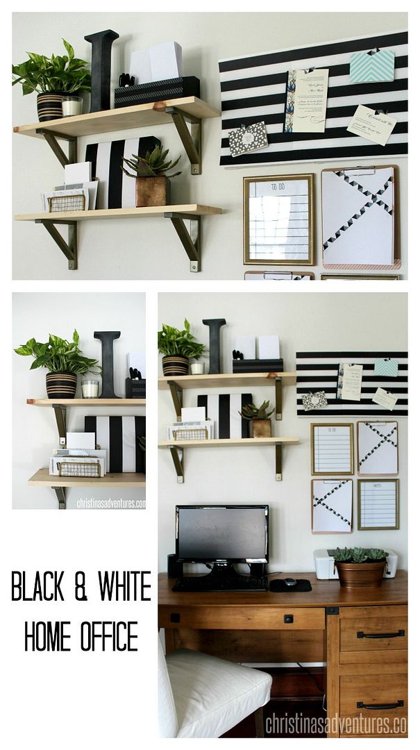 Small Home Office Decorating Ideas - Christinas Adventures