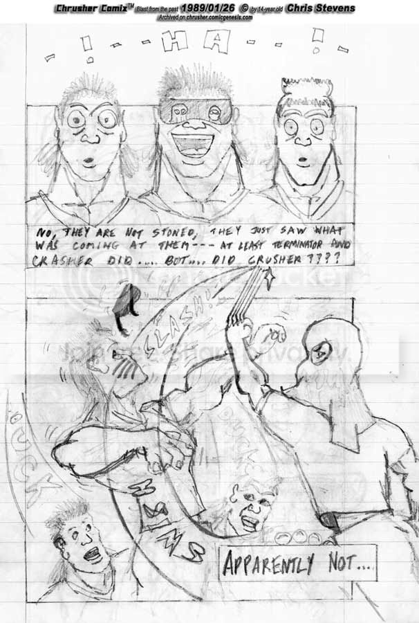 Original uncolored page from 1988-89