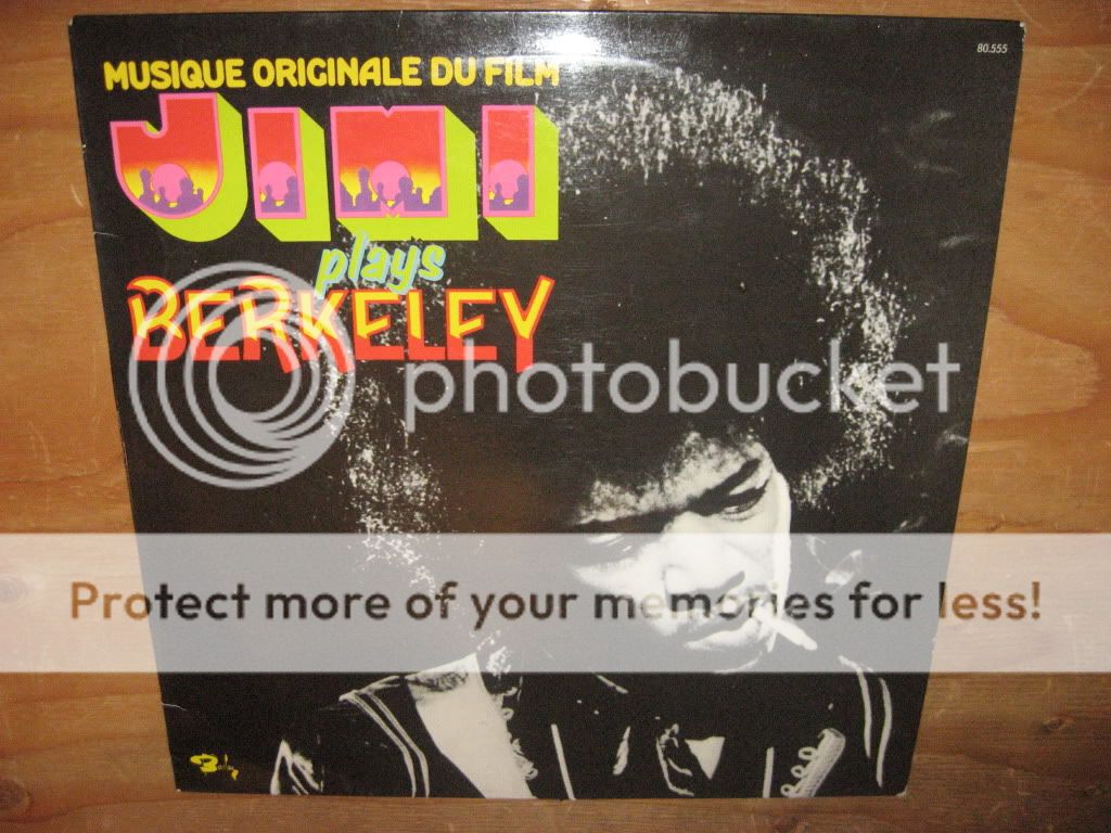 JIMI HENDRIX Jimi Plays Berkeley LP Vinyl Rare France Import Janis 