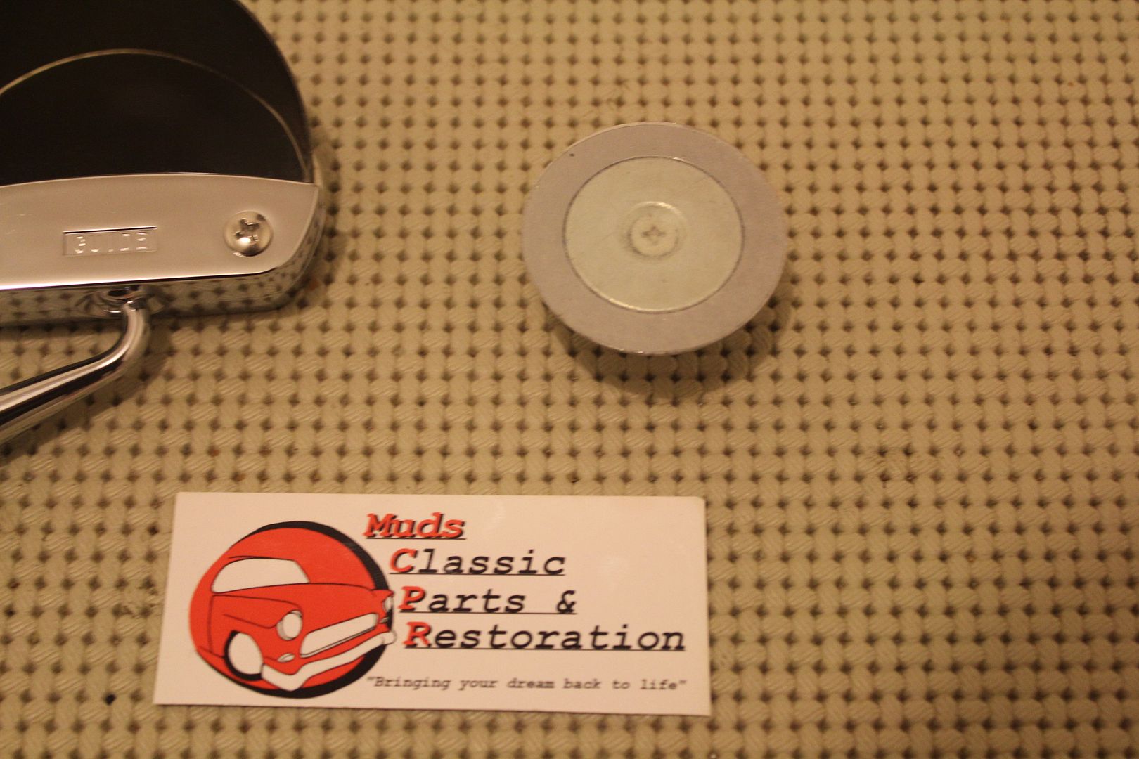 Fulton Outside Sunvisor Chrome Guide Style Dash Traffic Signal Light