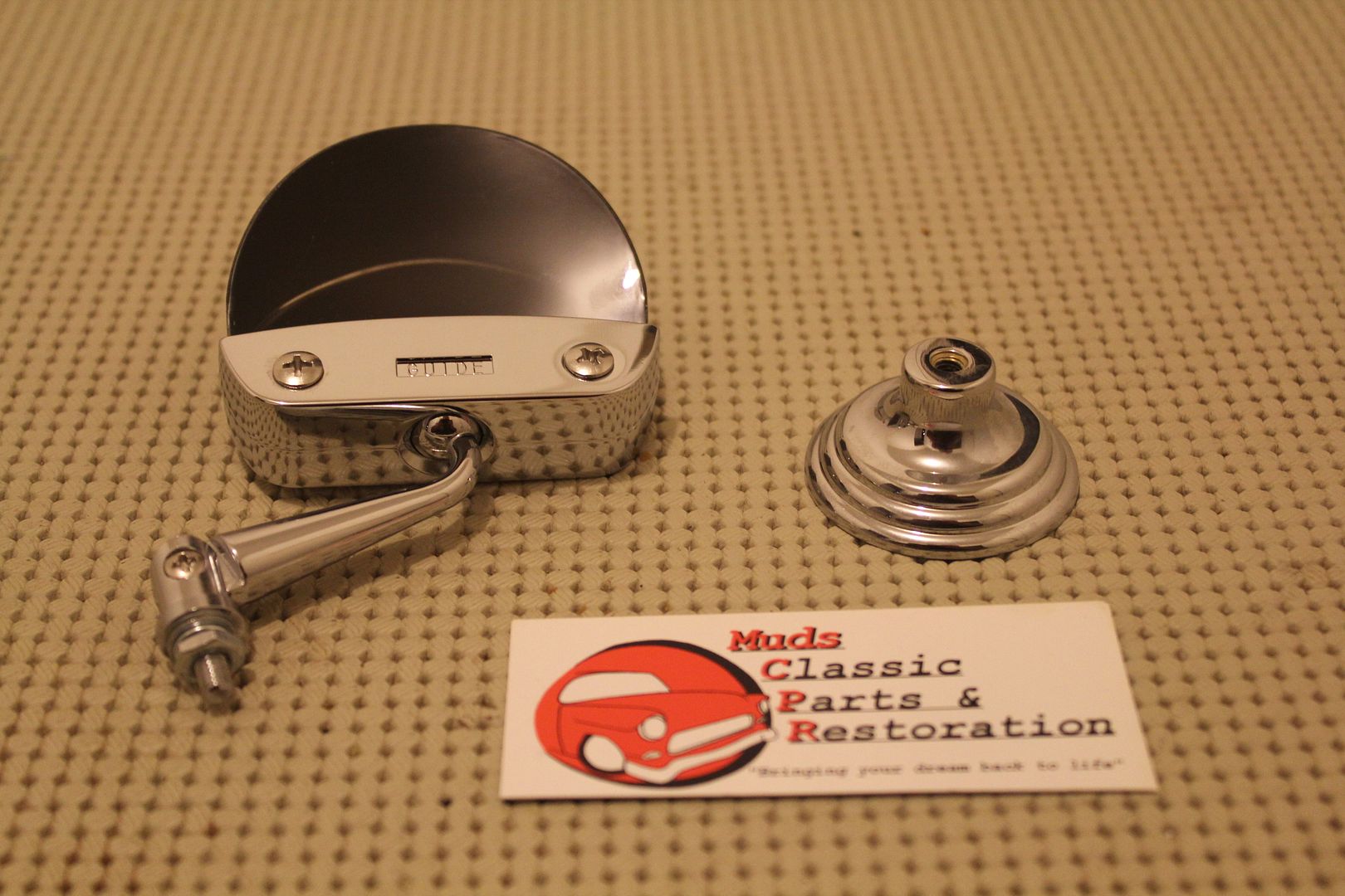 Fulton Outside Sunvisor Chrome Guide Style Dash Traffic Signal Light