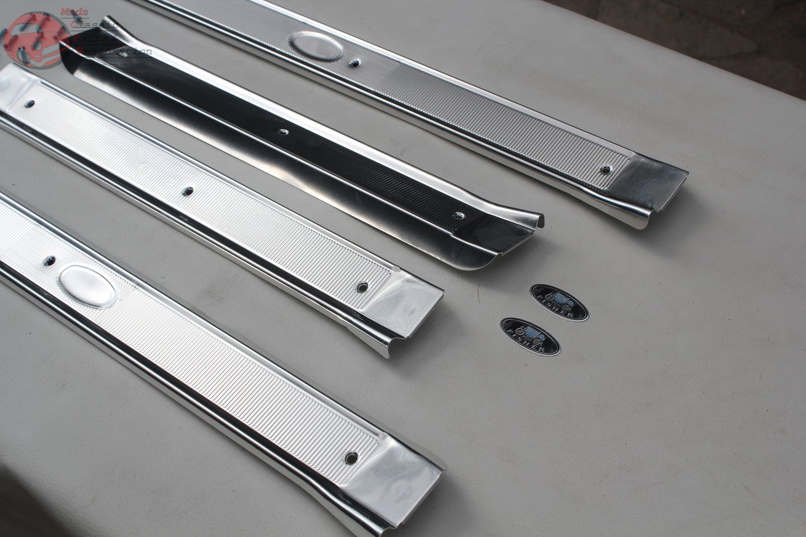 Chevy Gm Fullsize Impala Four Door Interior Sill Step Up Kick Scuff