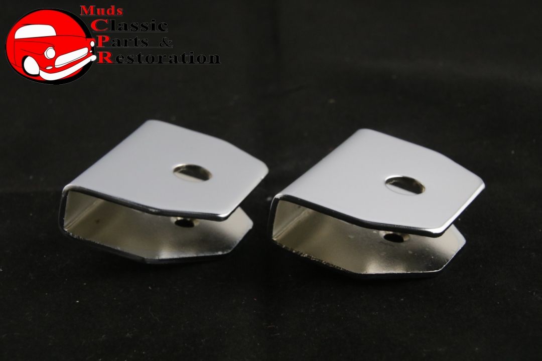 1967 Chevy Camaro Pontiac Firebird Center Console Seat Belt Clips Pair