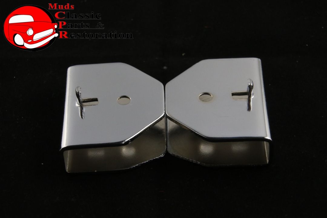 1967 Chevy Camaro Pontiac Firebird Center Console Seat Belt Clips Pair
