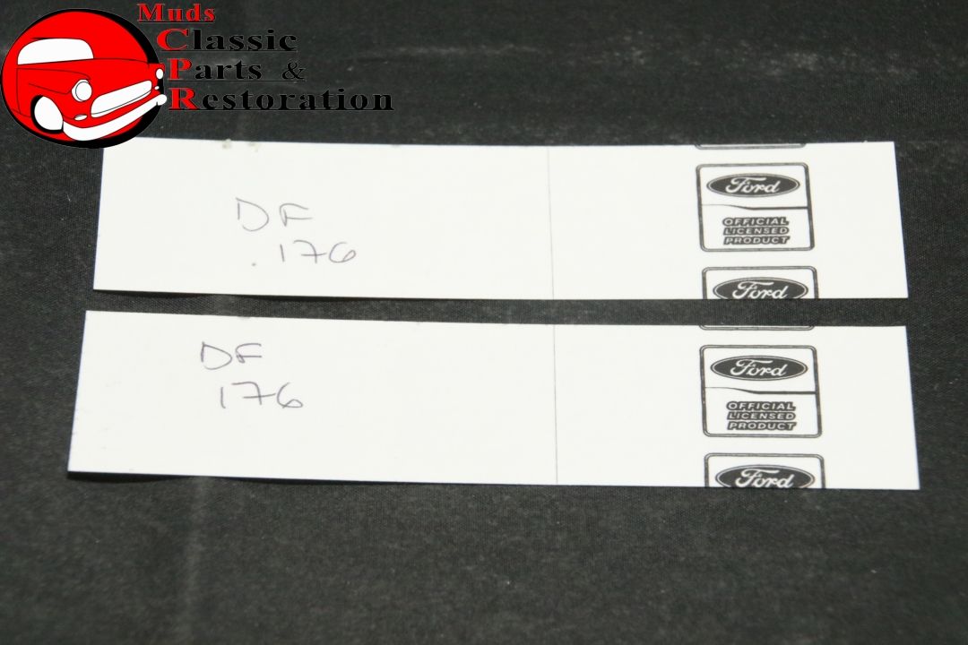 6970 Mustang Ford Boss 429 Valve Cover Decals Pair eBay