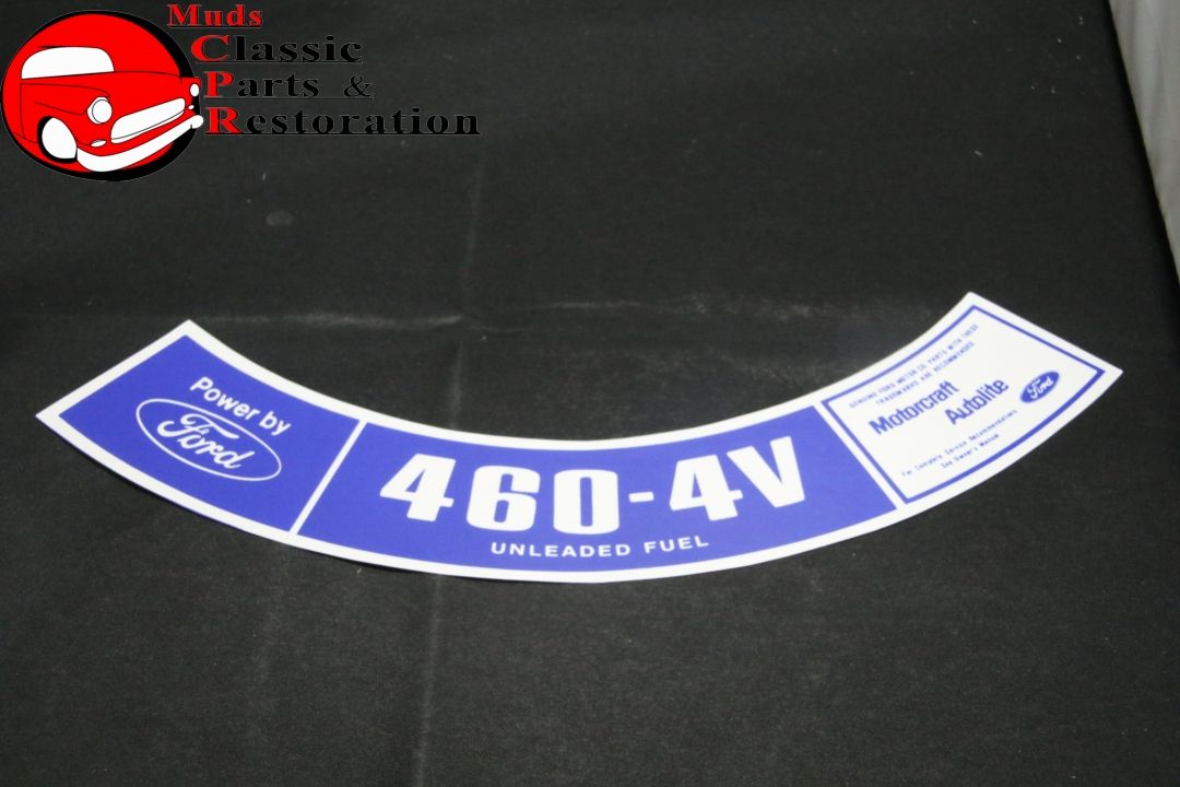 75 76 Torino Thunderbird 7578 Ford Etc 4604V Unleaded Air Cleaner