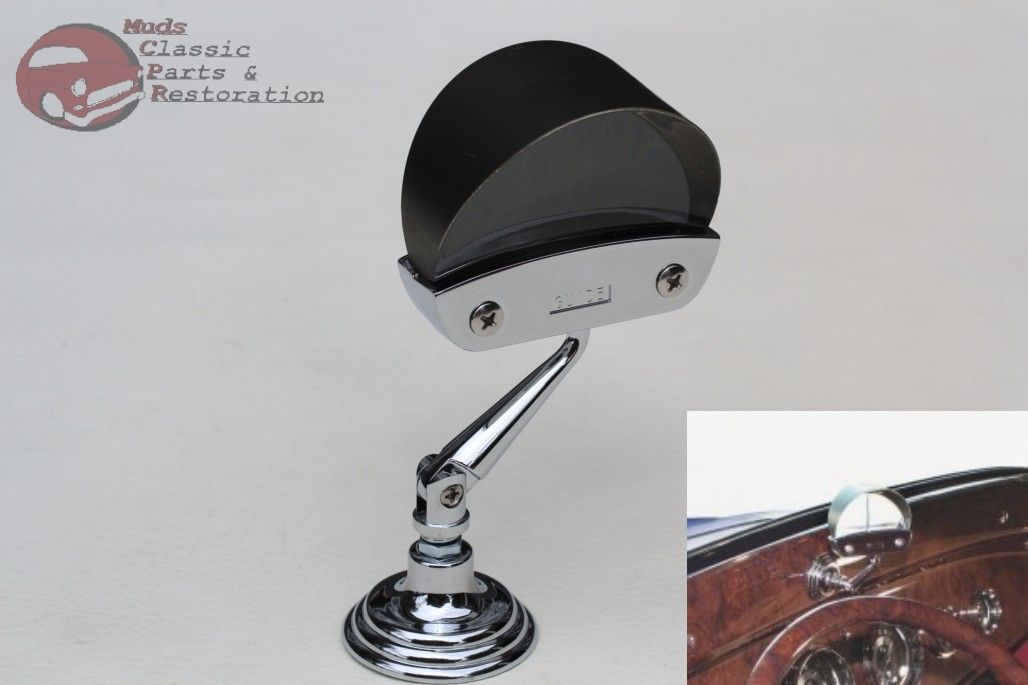 Fulton Outside Sunvisor Chrome Guide Style Dash Traffic Signal Light