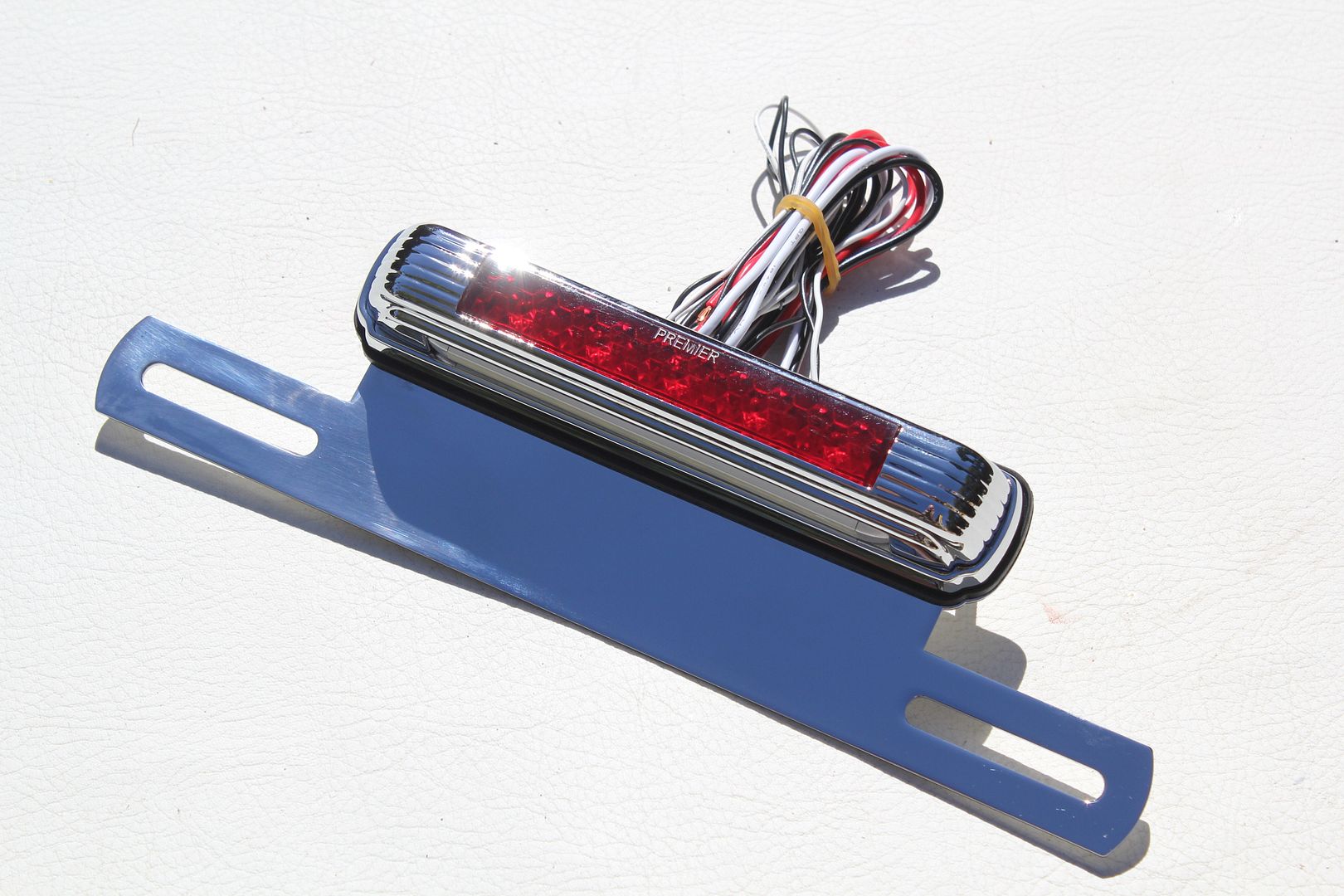 License Plate Holder LED Third Brake Stop Light Lamp Custom Truck Hot