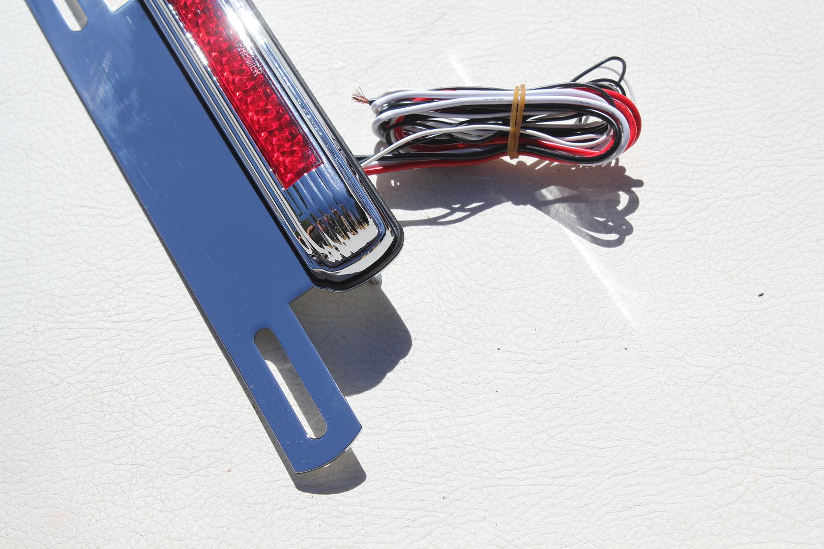 License Plate Holder LED Third Brake Stop Light Lamp Custom Truck Hot