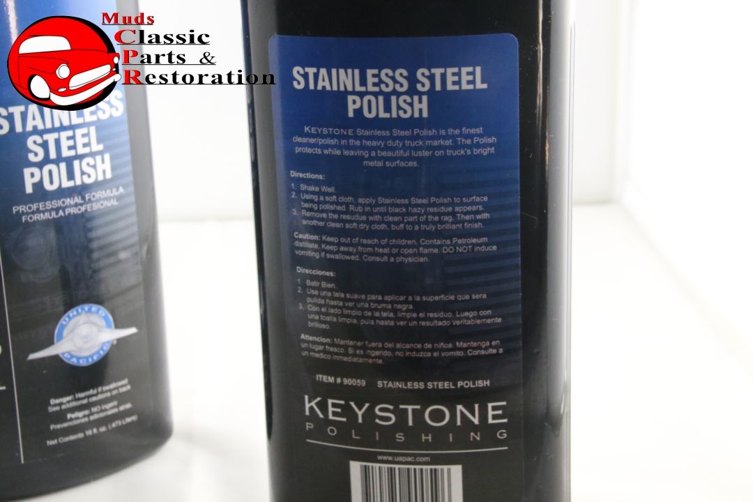 Keystone Liquid Polish Polishing Detailing Compound Stainless Steel Crome Trim 2 eBay